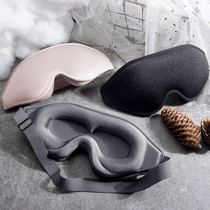 Ultimate 3D Memory Foam Sleep Mask - Block Out Light, Enhance Sleep Quality