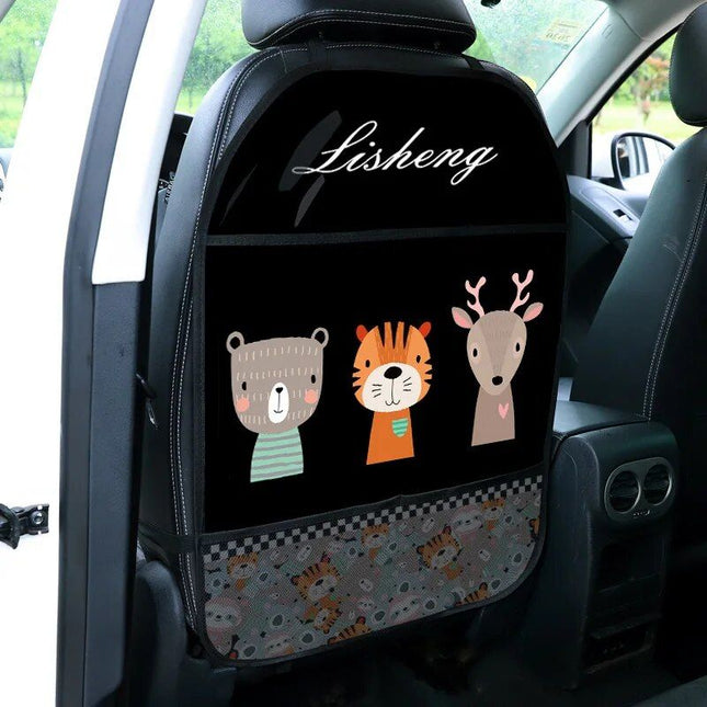 Kids' Car Seat Protector with Multi-Function Pockets - Wnkrs