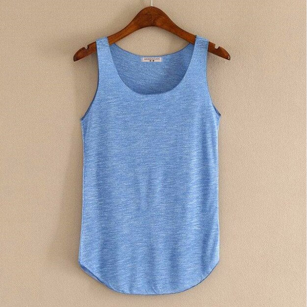 Fashion Summer Breathable Cotton Women's Tank Top - Wnkrs