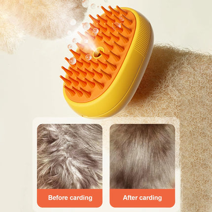 Peigne de massage pour éliminer les poils d'animaux – Brosse de toilettage pour chats et chiens