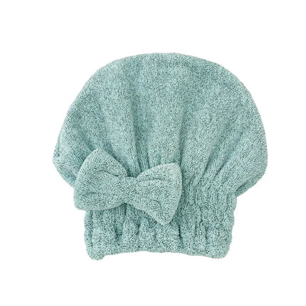 Serviette enveloppante en bambou pour cheveux - Turban en microfibre pour sécher les cheveux