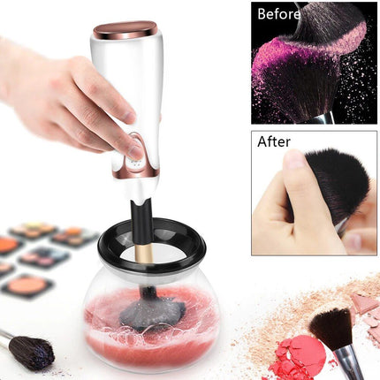 Fast and Efficient Automatic Makeup Brush Cleaner and Dryer - Wnkrs