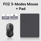 Mouse Black with Pad