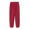 Pantalones rojo vino