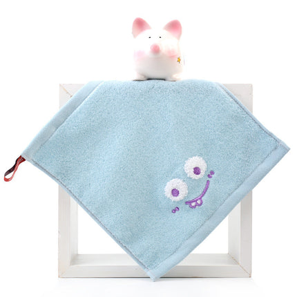 Serviette de toilette pour bébé en coton jacquard motif panda dessin animé