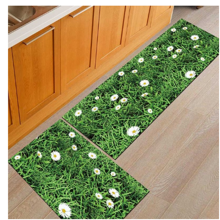 Floor mats, non-slip, oil-proof, household machine washable door mats, bathroom, bathroom, bedside rugs - Wnkrs