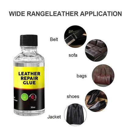 QuickFix Leather Repair Liquid: Auto & Apparel Leather Maintenance Solution - Wnkrs