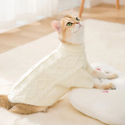 Nouveau pull pour chat en imitation vison