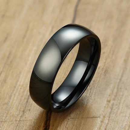 Solid Patterned Men's Ring