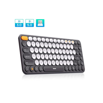 Teclado inalámbrico Bluetooth con teclas silenciosas