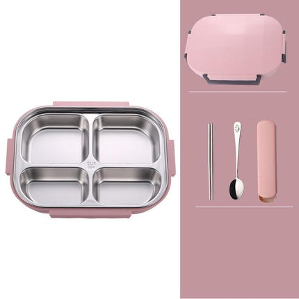 Stylish leakproof Japanese style stainless steel lunch box - Wnkrs