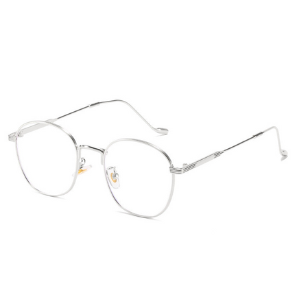 Unisex Vintage Round Computer Glasses