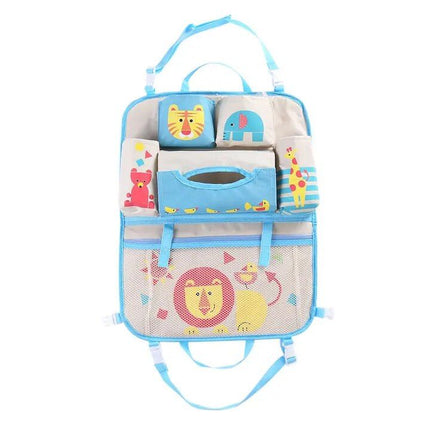 Kids Cartoon Car Seat Organizer with Tablet Holder - Wnkrs