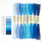 Bleu / 8 couleurs