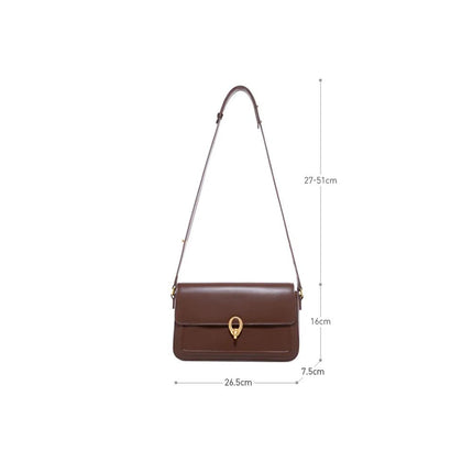 Sac à bandoulière et sac à bandoulière carré de luxe pour femme