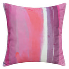 4pcs 18x18in / Vertical stripes inpink and purple