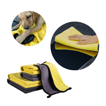 Serviette pour animaux de compagnie en microfibre super absorbante