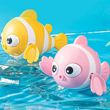 Baby Bath Wind-Up Swimming Fish Toy