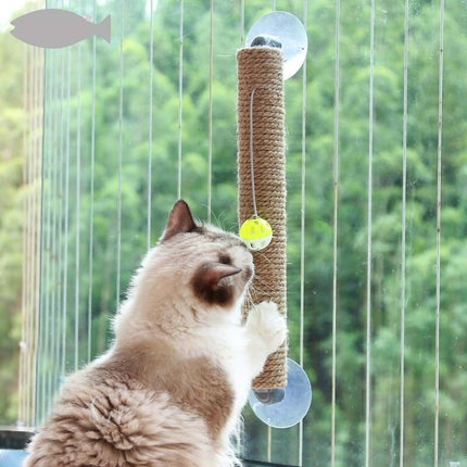 Deluxe Window-Mount Cat Scratcher - Wnkrs