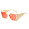 Lentes beige + rosa