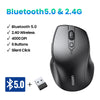 BT5.0 and 2.4G Black
