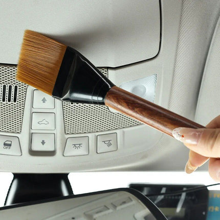 Cleaning Brush Wood Handle Tools Car Interior - Wnkrs