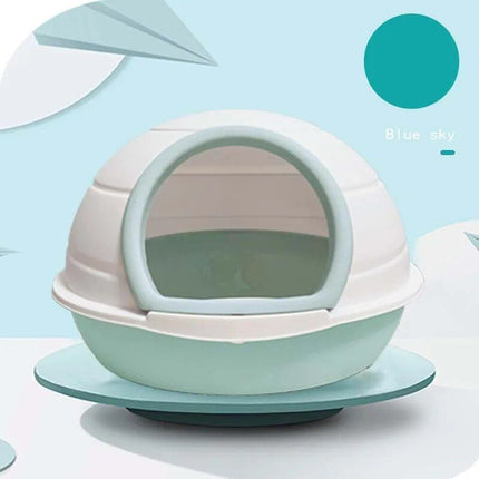 Space Capsule Cat Litter Box - Wnkrs