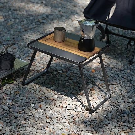 Mesa plegable portátil de aleación de aluminio: perfecta para aventuras al aire libre