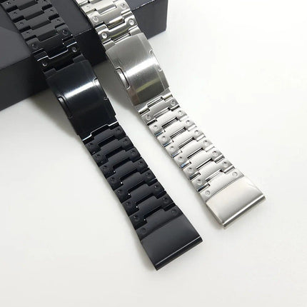 Premium Stainless Steel Watch Band for Garmin Fenix Series & Instinct/EPIX Gen 2 - Wnkrs