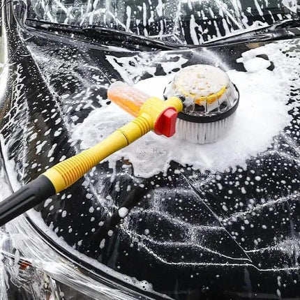 360° Rotary Car Wash Brush Kit with High-Pressure Washer - Wnkrs