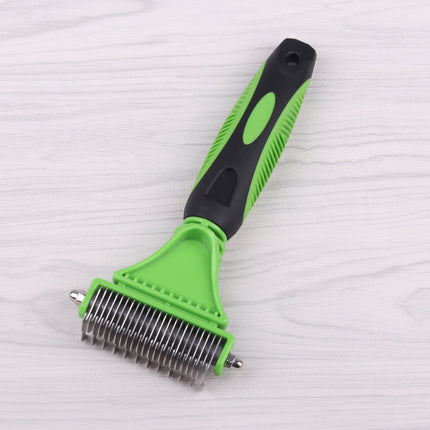 Brosse de toilettage en acier inoxydable pour chiens et chats