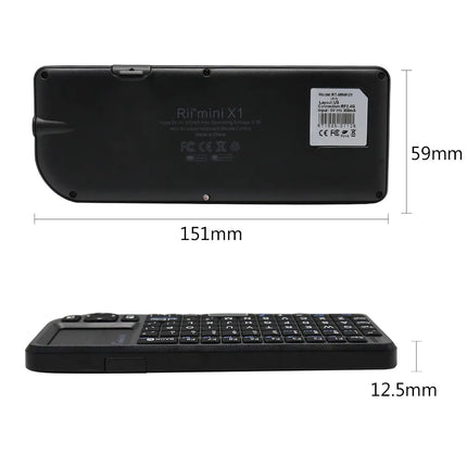 2.4GHz Mini Wireless Keyboard with TouchPad