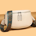 Beige with Colorful Strap