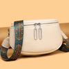Beige con correa de colores
