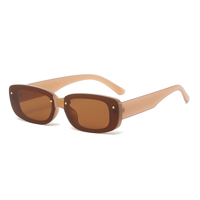 Candy Color Rectangle Sunglasses