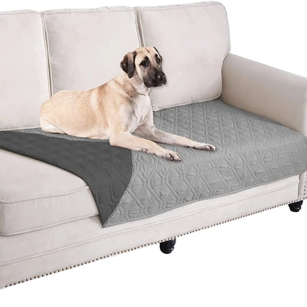 Housse de lit pour chien et couverture pour animaux de compagnie imperméable et antidérapante