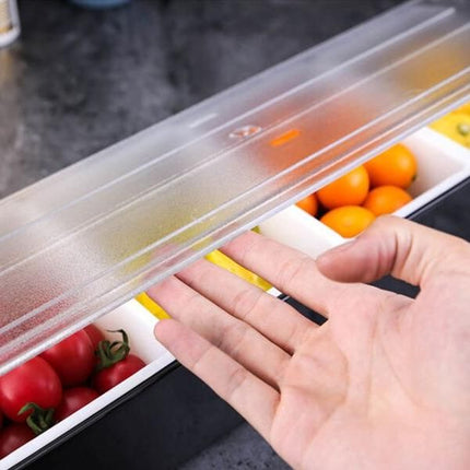 Multifunctional Fruit Box With Hinged Cover - Wnkrs