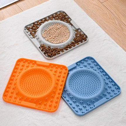 Silicone Slow Feeder Pet Mat - Wnkrs