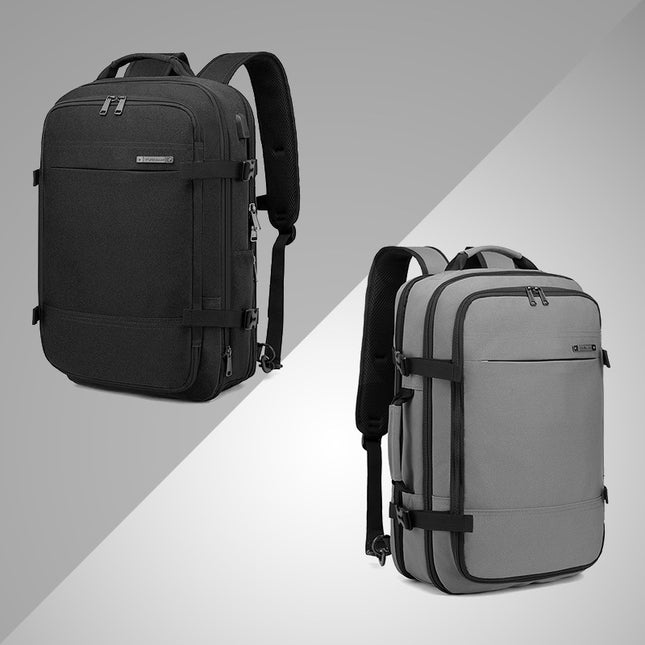 Mochila multifuncional para hombre, bolsa para portátil de viaje de negocios