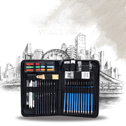 Sketch Drawing Color Pencil Set Charcoal Art Brush Set 72 Piece Painting Set - Wnkrs