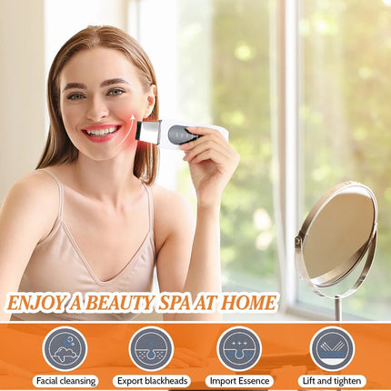 Ultrasonic Skin Scrubber: Deep Pore Cleanser & Blackhead Remover