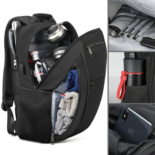 Bolsa para portátil antirrobo multifuncional para ocio