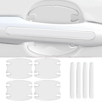 Transparent Car Door Handle & Mirror Protection Strips - Wnkrs