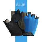 M / Azul