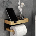 Gold (with toilet paper holder)