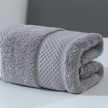 Serviette de toilette douce et absorbante en pur coton