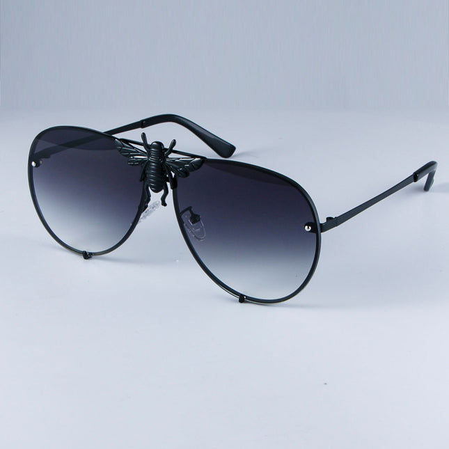 Bee Decor Unisex Aviator Sunglasses