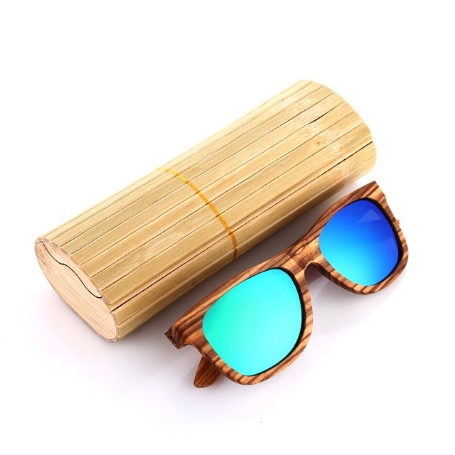 Cute Polarized Wood Unisex Sunglasses