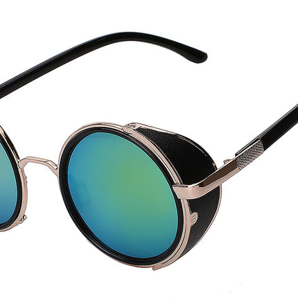 Retro Round Metal Sunglasses - Wnkrs