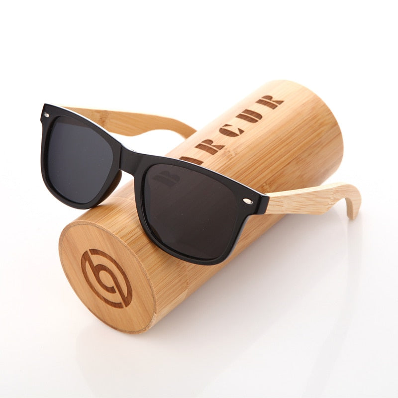 Unisex Beach Bamboo Sunglasses